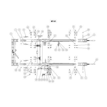 Łożysko ślizgowe z igliduru MT-01.GSM-3034-30 - (24)